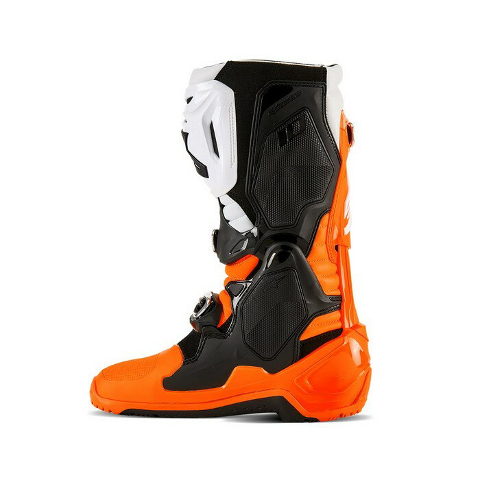 alpinestars ����ѥ��󥹥����� TECH10����ǥ塼���֡��� ����󥸥ե���/�֥�å�/�ۥ磻��