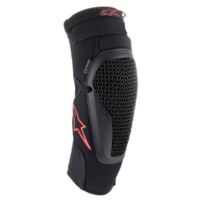 alpinestars アルパインスターズ バイオニック フレックス ニー プロテクター ブラック/レッド