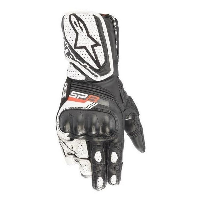 alpinestars アルパインスターズ STELLA SP-8 v3 LEATHER GLOVE レデイース レザーグローブ 12 BLACK WHITE