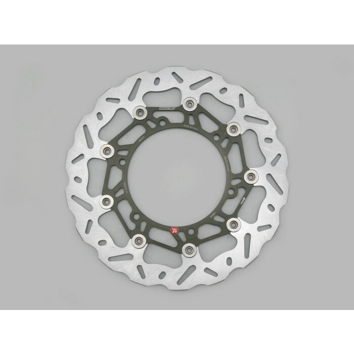 BRAKING ブレーキング ウェーブディスクローター WK021L【フロント・左側】 XJR1300 00-15