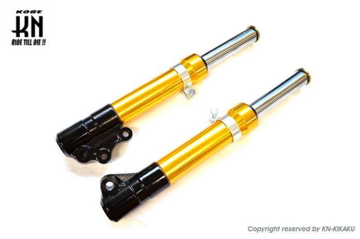 KN企画 フロントフォーク【リモコンJOGZ2 /ZR(03年以降)】ローダウン