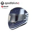 ZEALOT BladeRunner【ジーロット ブレードランナー】GRAPHIC EURO MATT BLUE マットブルー ヘルメット バイク オートバイ 用品 メンズ レディース 男性 女性 かっこいい おしゃれ メーカー ブランド 人気 おすすめ