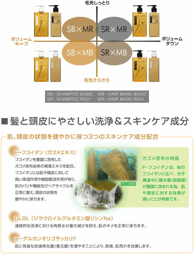 フィヨーレ　Fプロテクト　ヘアシャンプー　ベーシックタイプ　1000P