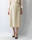 ★5/15限定!20%OFFクーポン配布中★【期間限定60%OFF】《 【 セットアップ スーツ 対応】麻調 タイトスカート 》【 ナラカミーチェ 公式】 レデ...