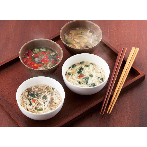養命酒製造 和養生にゅうめんと四季をいただくお味噌汁計12食セット 〈WS‐30A〉｜出産内祝い、結婚内祝い、快気祝い、内祝いお返し、香典返し、法事引出物に最適コーヒーセット
