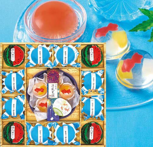 涼水菓　涼風夏撰　RG-30A | 夏ギフト　セット　のし包装無料　内祝い　お返し　プレゼントのサムネイル