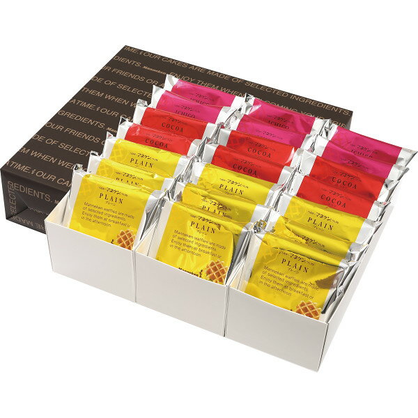 マネケン ワッフルギフトセット（21個）21-PCIG｜内祝　プレゼント お中元 お歳暮 お供え 御礼