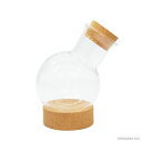 【スモーク 香り付け】リカシツ 丸底フラスコ 300ml スモーキング セット【理化学実験】【実験器具】