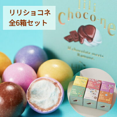 lili-chocone リリショコネ 6箱セット ラムネxパリパリチョコ 父の日プレゼント 父の日 父の日ギフト 手土産 お返し ユニーク ばらまき ラムネ チョコレート 個包装 詰合わせ 奈良土産 ラムネ菓子 プチギフト リリオンテ リリショコネ