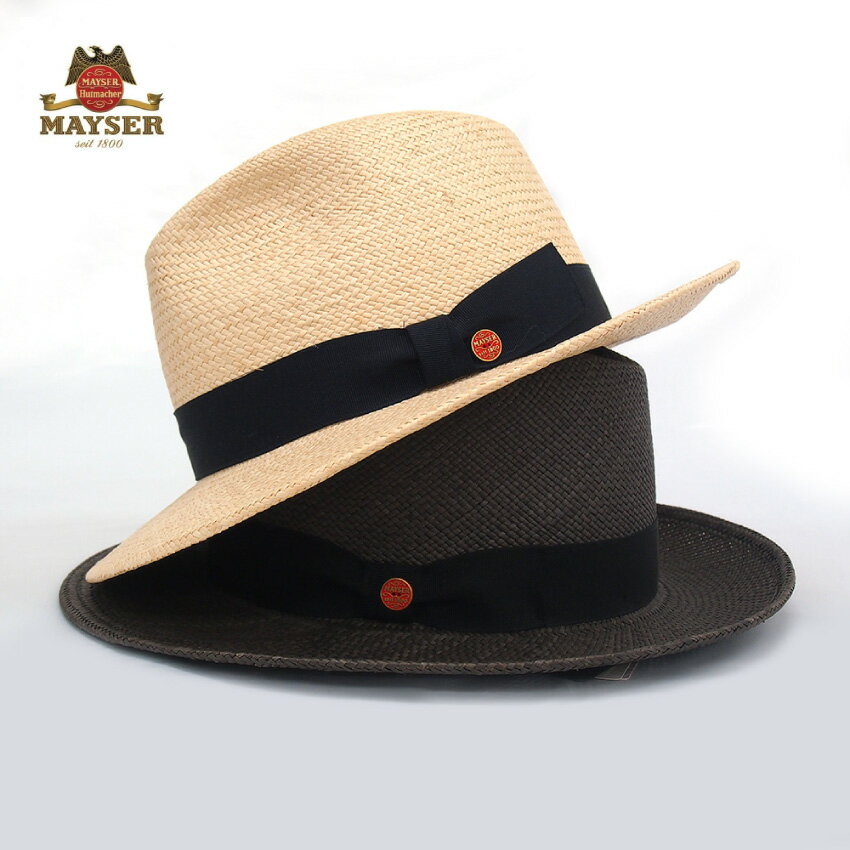 MAYSER（マイザー）本パナマグログラン巻きハット　帽子メンズ　ハットメンズ　夏帽子　パナマ帽　PANAMA BRISA 送料無料