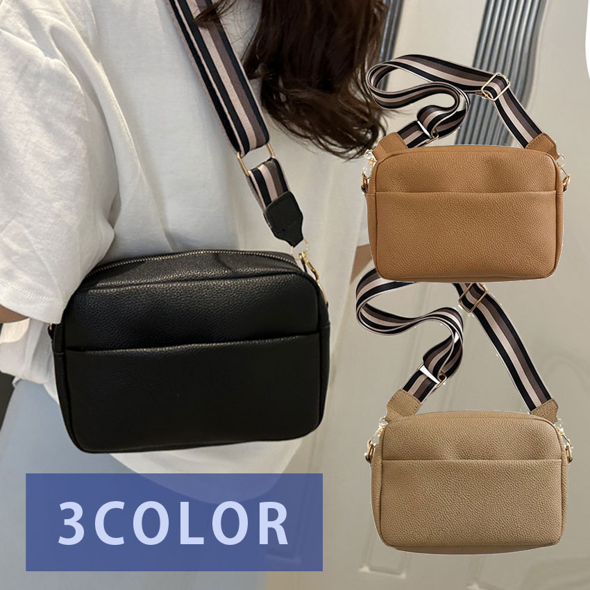 Rakuten - 【MASSIMO DONNA】ショルダーバッグ 大容量 レディース 斜めがけ スマホショルダー ショルダー スマホポシェット レディース コンパクト 韓国 おしゃれ かわいい スマホポーチ ミニショルダー ストラップ ミニバッグ サコッシュ ギフト 送料無料