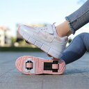 ローラーシューズ ローラースケート キッズ/大人 メンズ 靴 女の子 子供用運動靴 スポーツ 男女兼用 スニーカー ギフト1輪