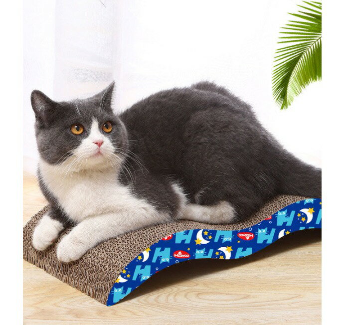 【スーパーSALE限定】大きな猫 ぽっちゃり猫でもはみ出さない 猫 爪とぎ つめとぎ ダンボール 大きいサ..