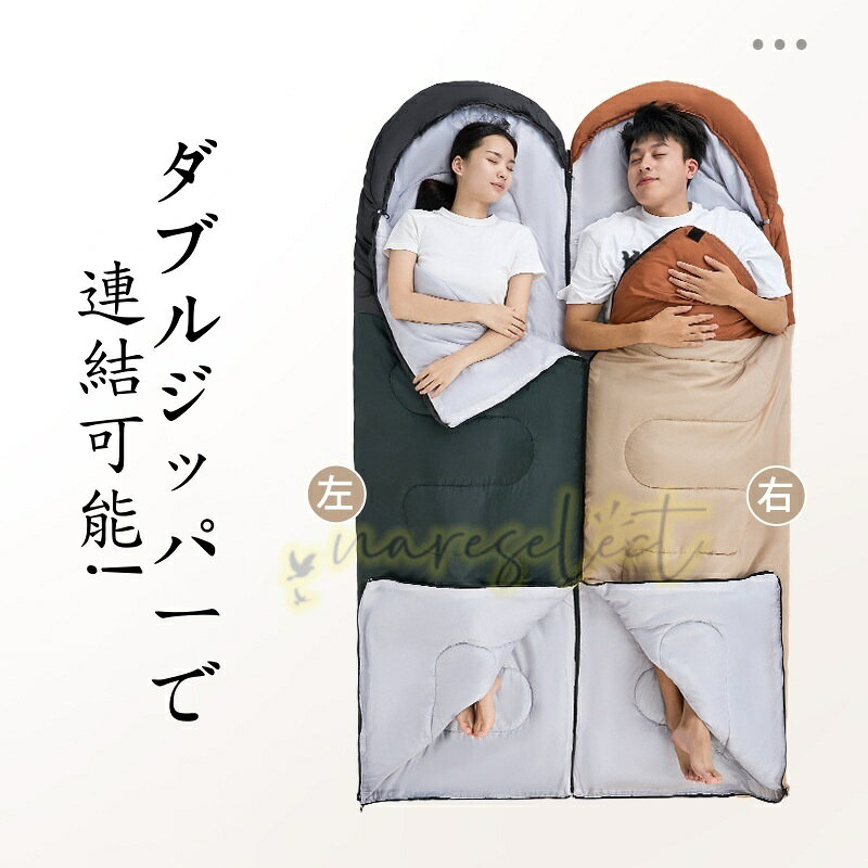 【防災対策】寝袋 封筒型 夏用アウトドア用 寝袋 大人用 防災 非常用 避難 軽量 コ...