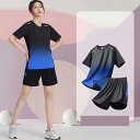 トレーニングウェア スポーツウェア 上下セット 秋 ハーフパンツ 夏 春 レディース ランニングウェア 2点セット tシャツ 半袖 半袖Tシャツ メン