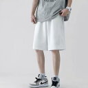 ハーフパンツ メンズ おしゃれ 膝丈 ショートパンツ スウェットパンツ 五分丈パンツ ジャージ サマーパンツ 夏 短パン ズボン トレーニングパンツ