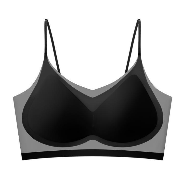 【スーパーSALE限定】2枚セット!ブラ 極薄 軽い ブラジャー ムレにくい ノンワイヤー 涼しい 接触冷感 夏 胸を小さく見えるブラ レディース 吸水速乾 夏...