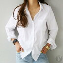 長袖シャツ レディースシャツ レディース ブラウス OL 白い ホワイト トップス 定番 スーツインナー 早秋 春秋