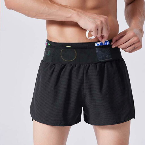 ポケット ランニング メンズ ウエストポケット付き 男性 ランニングパンツ スポーツウェア 速乾性 ストレッチ ハーフパンツ ウエストポーチ一体型 イ ポケット ランニング メンズ ウエストポケット付き 男性 ランニングパンツ スポーツウェア 速乾性 ストレッチ ハーフパンツ ウエストポーチ一体型 イ