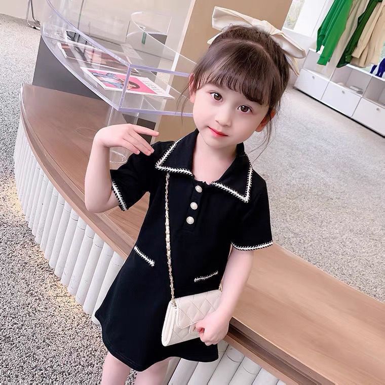半袖 ポロ ワンピース 子供服 女の子 フォーマル キッズ Tシャツ ワンピース poloワンピ 運動着 夏着 シャツワンピ ポーティーポロワンピース