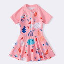 キッズ 水着 女の子 ワンピース スクール水着 子供水着 キッズ水着 半袖 ブラック ジュニア 一体型 パンツ付き 子供 水着 スポーツウエア 中学生