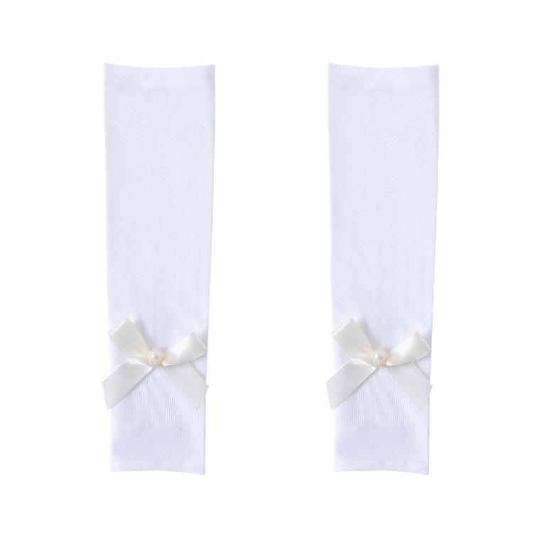 2組セット アームカバー ベビー キッズ 子供 女の子 可愛い 冷感 UPF50＋ 日焼け防止 UVカット 接触冷..