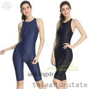 【スーパーSALE限定】競泳水着 レディース 水着 競泳用 女性用 練習用 フィットネス水着 ハーフスパッツ 競泳 女子 パッド付き ワンピース トレーニング用...