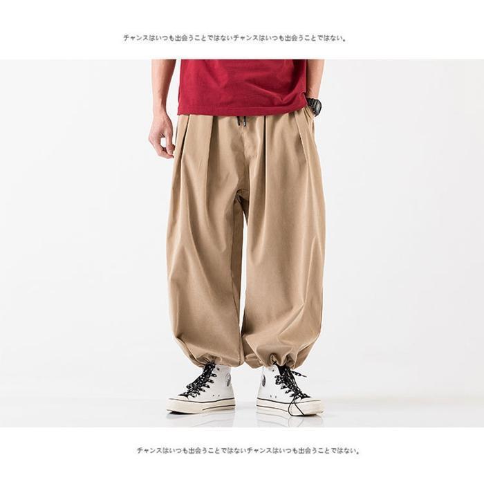 アラジンパンツ サルエルパンツ 大きいサイズ ワイドパンツ 春 夏 秋 メンズ ズボン ガウチョパンツ 夏服 ボトムス 幅広ゴム 調整紐 快適 部屋着