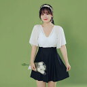 水着 大きいサイズ レティース水着 ワンピース 水着 体型カバー レディース オールインワン ビキニ ぽっちゃり可愛い 3XL4XL5XL6XL7XLママ水着 みずぎ