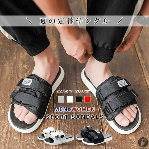 スポーツサンダル サンダル 厚底 レディース メンズ 男女兼用 調整 ベルクロサンダル 軽量 フラット お揃い 歩きやすい スポーツサンダル サンダル 厚底 レディース メンズ 男女兼用 調整 ベルクロサンダル 軽量 フラット お揃い 歩きやすい
