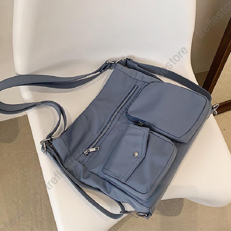 【スーパーSALE限定】ショルダーバッグ 大きめ レディース ファスナー 斜めがけ ナイロンバッグ 軽量 軽い 40代 60代 リュックサック トート a4 通勤 トート リュック 大容量