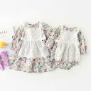 ベビー服 子供 ロンパース 新生児 ワンピース 秋 長袖 オーバーオール 女の子 綿 赤ちゃん 柔らかい オシャレ パイナップル 保育園 百日祝い 出産祝い
