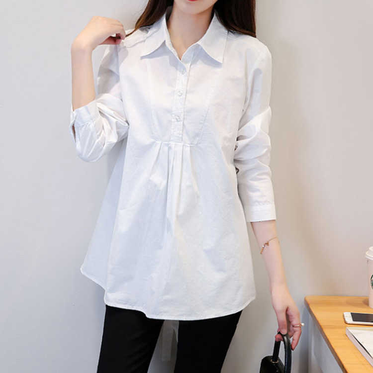 マタニティ服 シャツ ブラウス トップス マタニティウエア マタニティブラウス チ...
