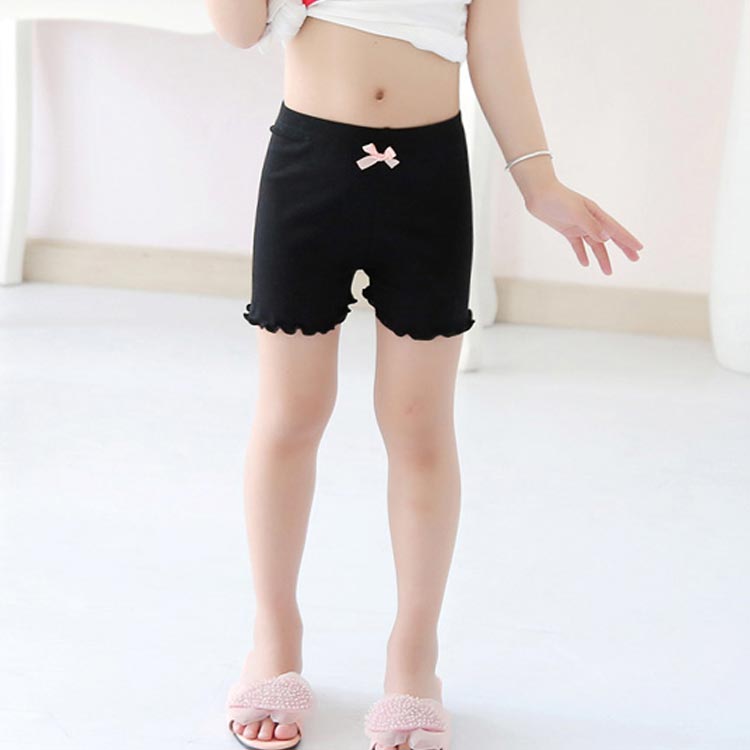 FOXBUS 楽天市場店の2枚組み インナーパンツ ペチパンツ ボクサーパンツ 女の子 キッズ 子供 送料無料 無地 女児ショーツ 下着 幼稚園 小学生 中学生 メロ｜アングル3