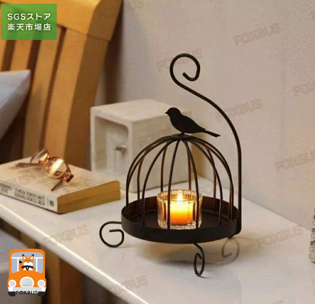 サイズ：約14x14x27.5cm。おしゃれな鳥かご型の蚊取り線香ホルダー。 美しい鉄芸デザイン、インテリア飾り付けにピッタリ。ハンドルが付き、使い便利、蚊虫の多い夏に欠かせないグッズ。 3点の足付きで安定性が良い、熱で接地面を傷めることもありません。持ち手が付いてるので持ち運びも便利。 家庭のお庭でも、屋外?アウトドアでもお使い頂き、どんなインテリアにも馴染みます。?燭立てと室内観葉植物ポットとして用にも適します。 ナレショップ