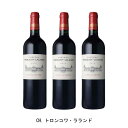 [3本まとめ買い] CH.トロンコワ・ラランド 2015年 A.O.C.サン・テステフ フランス 赤ワイン フルボディ フランスワイン ボルドー フランス赤ワイン メルロー 750ml