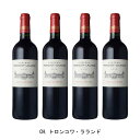 [4本まとめ買い] CH.トロンコワ・ラランド 2015年 A.O.C.サン・テステフ フランス 赤ワイン フルボディ フランスワイン ボルドー フランス赤ワイン メルロー 750ml