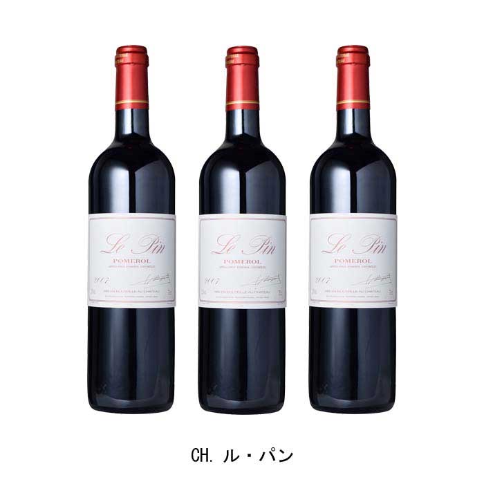 [3本まとめ買い] CH.ル・パン 2007年 A.O.C.ポムロール フランス 赤ワイン フルボディ フランスワイン ボルドー フランス赤ワイン メルロー 750ml