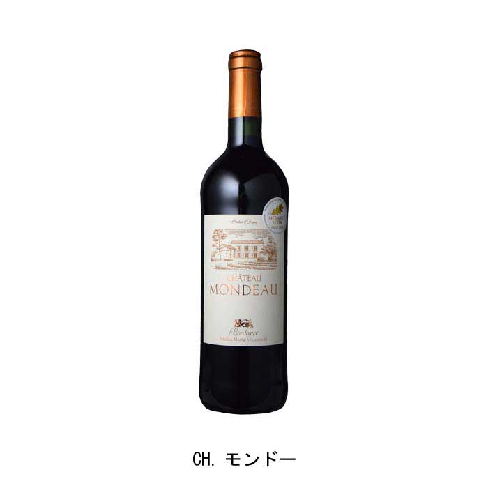 CH.モンドー 2019年 A.O.C.ボルドー フランス 赤ワイン ミディアムボディ フランスワイン ボルドー フランス赤ワイン メルロー 750ml