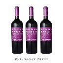 [3本まとめ買い] ドンナ・マルツィア アリアニコ 2021年 コンティ・ゼッカ イタリア 赤ワイン フルボディ イタリアワイン プーリア イタリア赤ワイン アリアニコ 750ml