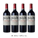 [4本まとめ買い] CH.カロン・セギュール 2015年 A.O.C.サン・テステフ フランス 赤ワイン フルボディ フランスワイン ボルドー フランス赤ワイン カベルネ ソーヴィニヨン 750ml