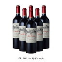 [6本まとめ買い] CH.カロン・セギュール 2015年 A.O.C.サン・テステフ フランス 赤ワイン フルボディ フランスワイン ボルドー フランス赤ワイン カベルネ ソーヴィニヨン 750ml