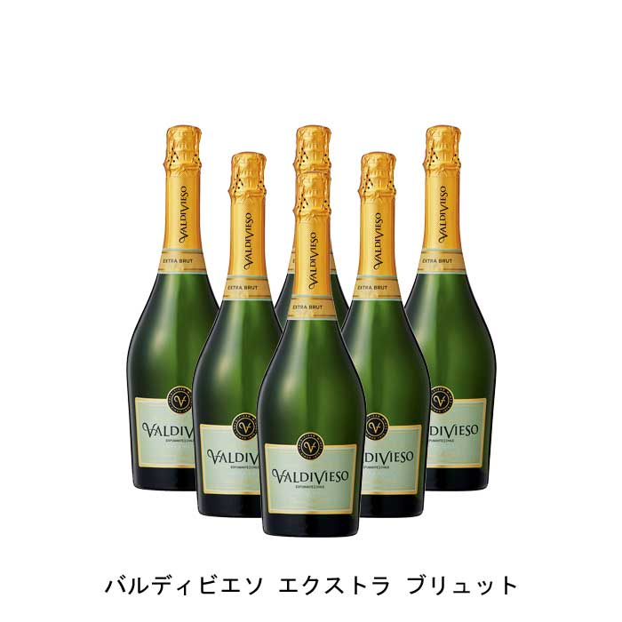 [6本まとめ買い] バルディビエソ エクストラ ブリュット ビーニャ・バルディビエソ チリ 白ワイン 辛口 チリワイン サウス チリ白ワイ..