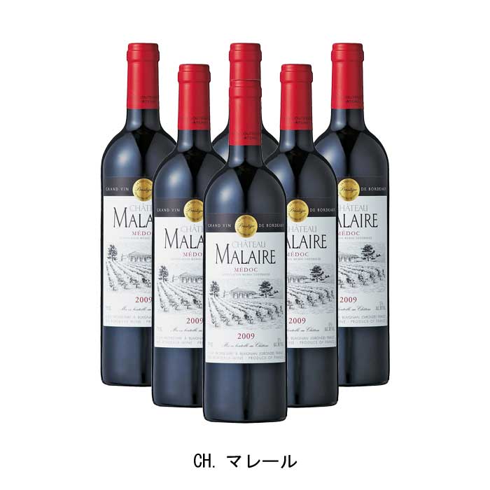  CH.マレール 2010年 A.O.C.メドック フランス 赤ワイン ミディアムボディ フランスワイン ボルドー フランス赤ワイン カベルネ ソーヴィニヨン 750ml