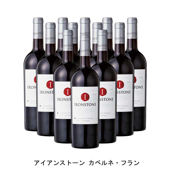 [12本まとめ買い] アイアンストーン カベルネ・フラン 2020年 アイアンストーン・ヴィンヤーズ アメリカ 赤ワイン ミディアムボディ アメリカワイン カリフォルニア アメリカ赤ワイン カベルネ フラン 750ml