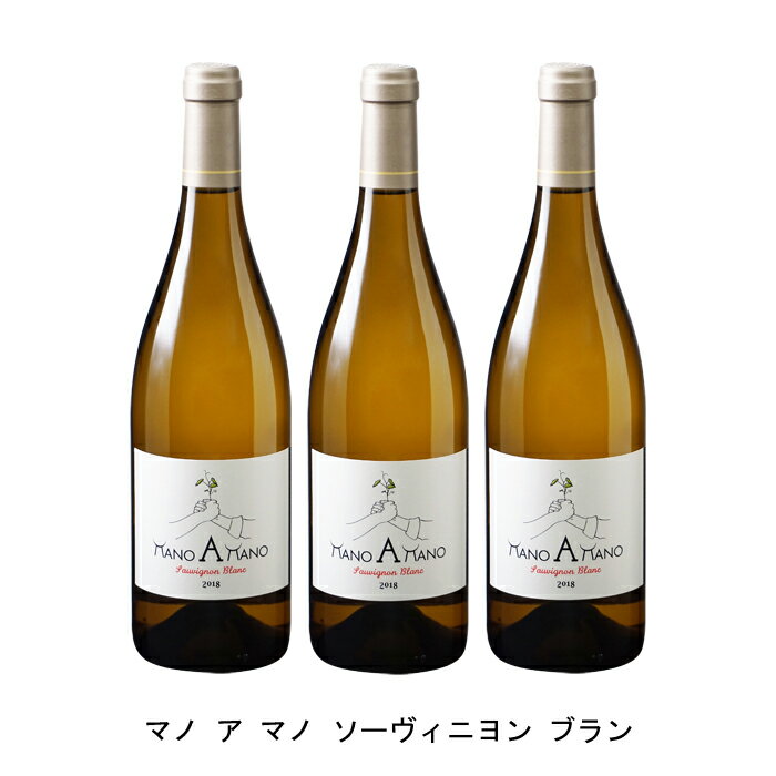 [3本まとめ買い] マノ ア マノ ソーヴィニヨン ブラン 2022年 シャトー デ ゼサール フランス 白ワイン 辛口 フランスワイン ベルジュラック フランス白ワイン ソーヴィニヨン ブラン 750ml