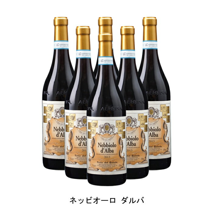 [6本まとめ買い] ネッビオーロ ダルバ 2020年 テッレ デル バローロ イタリア 赤ワイン フルボディ イ..