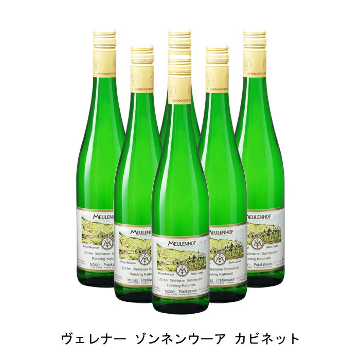 [6本まとめ買い] ヴェレナー ゾンネンウーア カビネット 2021年 モイレンホフ（ミューレンホフ） ドイツ 白ワイン やや甘口 ドイツワイン モーゼル ドイツ白ワイン リースリング 750ml