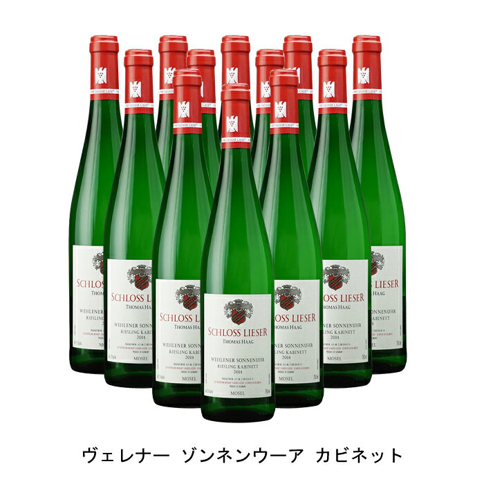 [12本まとめ買い] ヴェレナー ゾンネンウーア リースリング カビネット 2018年 シュロス リーザー ドイツ 白ワイン 甘口 ドイツワイン モーゼル ドイツ白ワイン リースリング 750ml narlu-10055411 Narlu パッケージ画像
