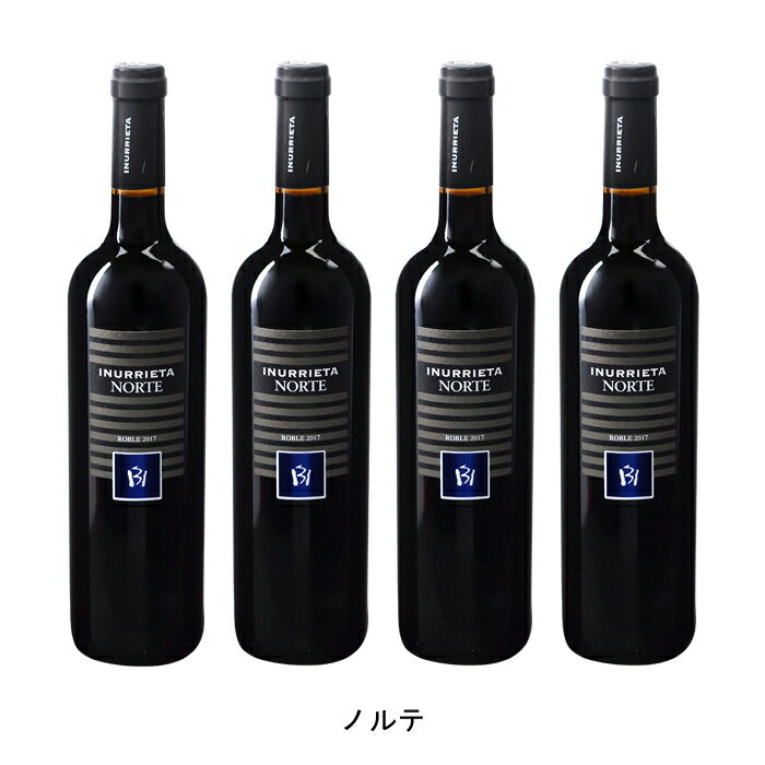 [4本まとめ買い] ノルテ 2020年 ボデガ イヌリエータ スペイン 赤ワイン フルボディ スペインワイン ナバラ スペイン赤ワイン メルロー 750ml